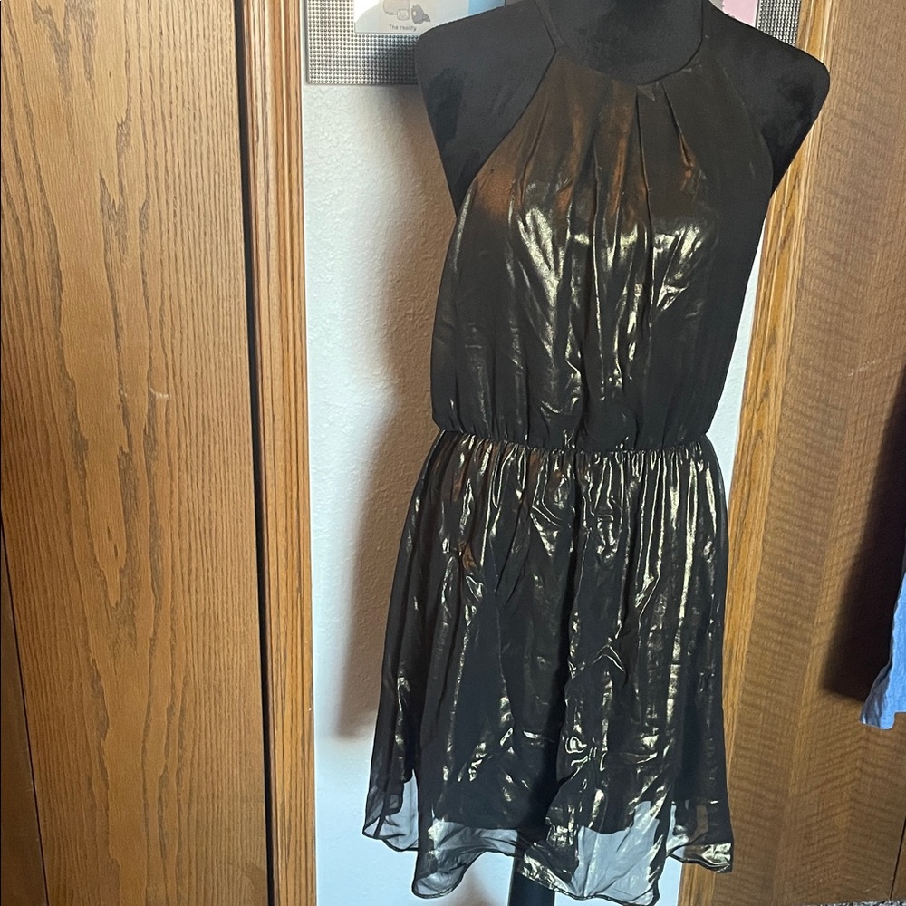 Lush Shimmering Black Fabric